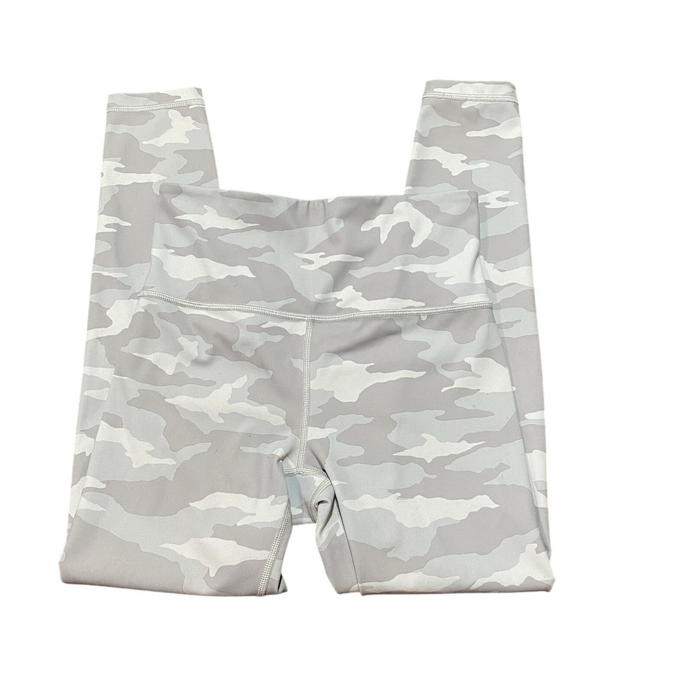 Athleta Women's Elation 7/8 Tight Leggings Size XS Light Gray‎ Camo